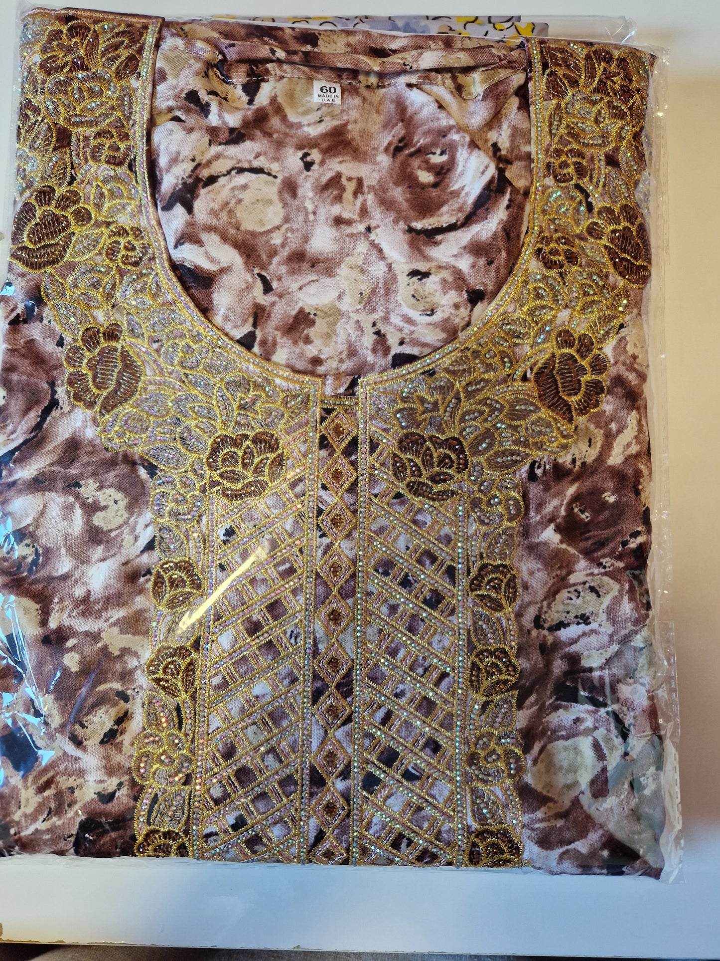 مخورات اماراتيه مخيط جاهزه مع الطرحه والحزام Makhawir with Shall